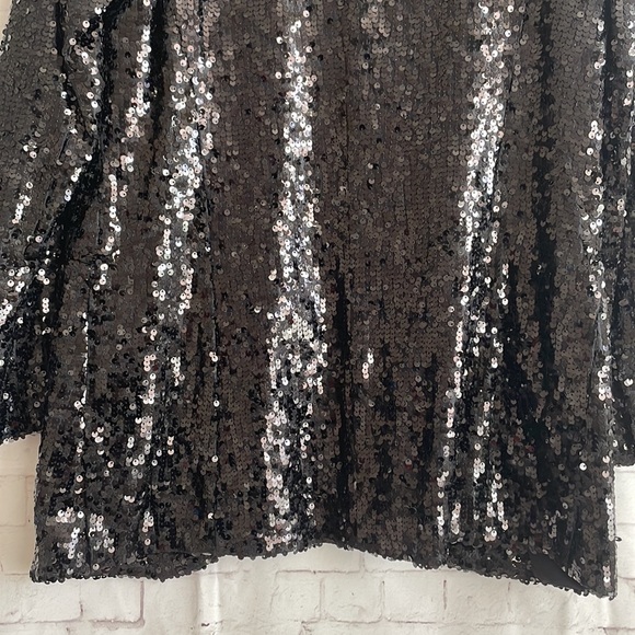 Aqua luxe sequin blazer in size XS - Picture 5 of 9